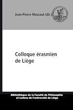 Télécharger le livre :  Colloque érasmien de Liège