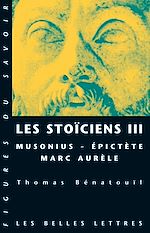 Télécharger le livre :  Les Stoïciens III