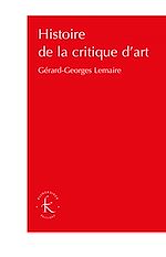 Télécharger le livre :  Histoire de la critique d'art