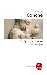 Télécharger le livre :  Analyse de l'amour et autres sujets