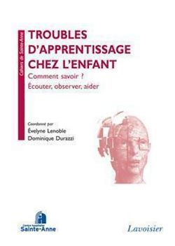 Télécharger le livre :  Troubles d'apprentissage chez l'enfant