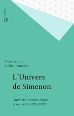 Télécharger le livre :  L'Univers de Simenon