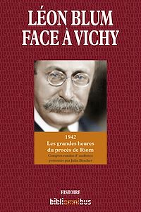 Téléchargez le livre :  Léon Blum face à Vichy