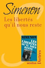 Télécharger le livre :  Les libertés qu'il nous reste