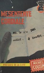 Télécharger le livre :  Mésentente cordiale