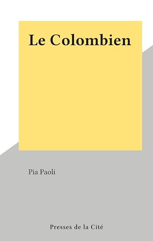 Download the eBook: Le Colombien