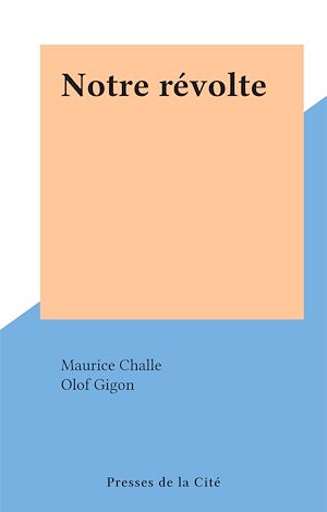 Download the eBook: Notre révolte