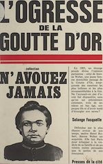 Télécharger le livre :  L'ogresse de la goutte-d'or