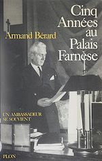 Download this eBook Un ambassadeur se souvient (5)