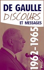Télécharger le livre :  Discours et messages, tome 4 : 1962-1965