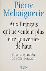 Download this eBook Aux Français qui ne veulent plus être gouvernés de haut