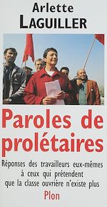 Télécharger le livre :  Paroles de prolétaires