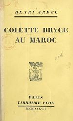 Télécharger le livre :  Colette Bryce au Maroc