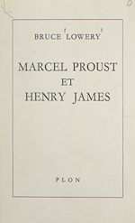 Download this eBook Marcel Proust et Henry James