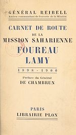 Télécharger le livre :  Carnet de route de la mission saharienne Foureau-Lamy