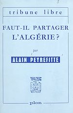 Télécharger le livre :  Faut-il partager l'Algérie