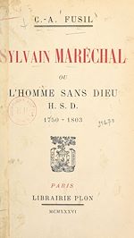 Télécharger le livre :  Sylvain Maréchal