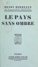 Télécharger le livre :  Le pays sans ombre