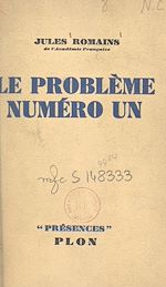 Télécharger le livre :  Le problème numéro un