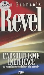 Download this eBook L'absolutisme inefficace