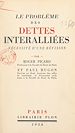 Télécharger le livre :  Le problème des dettes interalliées
