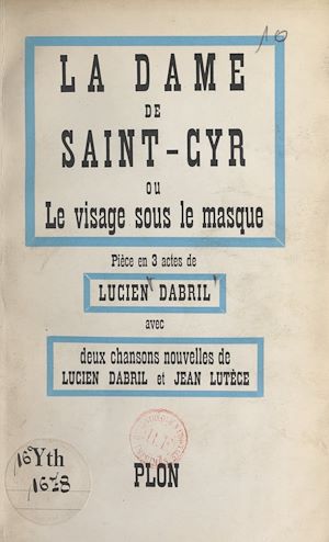 Download the eBook: La dame de Saint-Cyr