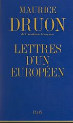 Télécharger le livre :  Lettres d'un Européen, 1943-1970