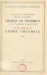 Télécharger le livre :  Le fauteuil de Maurice Paléologue