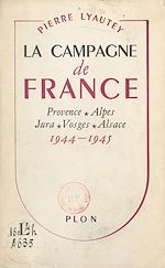 Télécharger le livre :  La Campagne de France