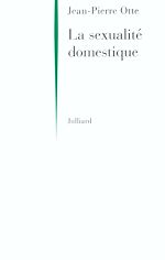 Download this eBook La sexualité domestique