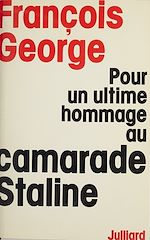 Download this eBook Pour un ultime hommage au camarade Staline
