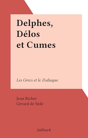 Téléchargez le livre :  Delphes, Délos et Cumes