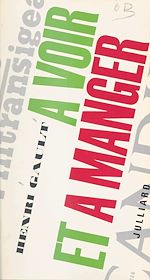 Download this eBook À voir et à manger