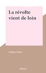 Download this eBook La révolte vient de loin