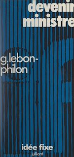 Télécharger le livre :  Devenir ministre