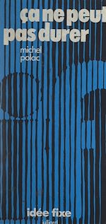 Download this eBook Ça ne peut pas durer