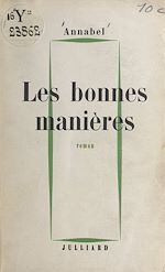 Download this eBook Les bonnes manières