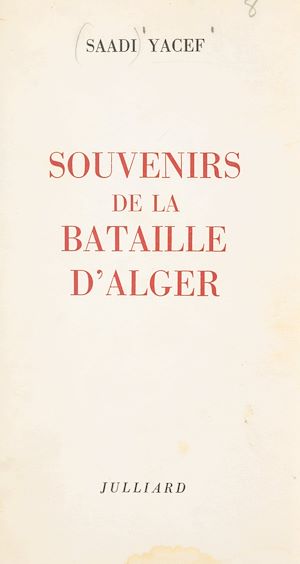 Download the eBook: Souvenirs de la bataille d'Alger