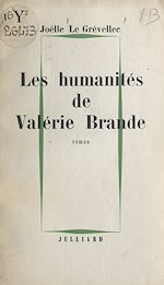 Download this eBook Les humanités de Valérie Brande