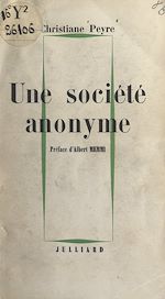 Download this eBook Une société anonyme