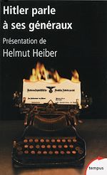 Télécharger le livre :  Hitler parle à ses généraux