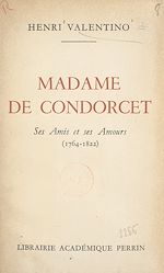 Download this eBook Madame de Condorcet