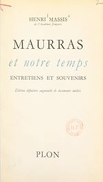 Download this eBook Maurras et notre temps