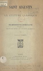 Télécharger le livre :  Saint Augustin et la culture classique
