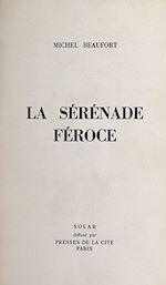 Download this eBook La sérénade féroce