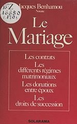 Download this eBook Le mariage