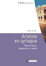 Télécharger le livre :  Aristote en syriaque
