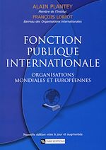 Télécharger le livre :  Fonction publique internationale