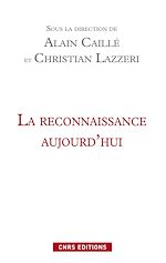 Télécharger le livre :  La reconnaissance aujourd'hui