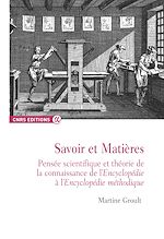 Download this eBook Savoir et Matières